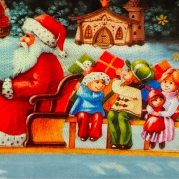 Villeroy & Boch, Toy’s Fantacy Platter. 13.75”x8.75”” Christmas Themed Scene. - Picture 4 of 7